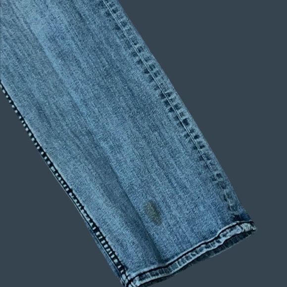 Cowgirl Tuff Embroidered Buck Bling Jeans Size 34x36 #158 - Picture 3 of 5